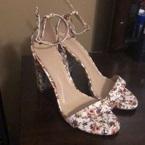 Floral heels